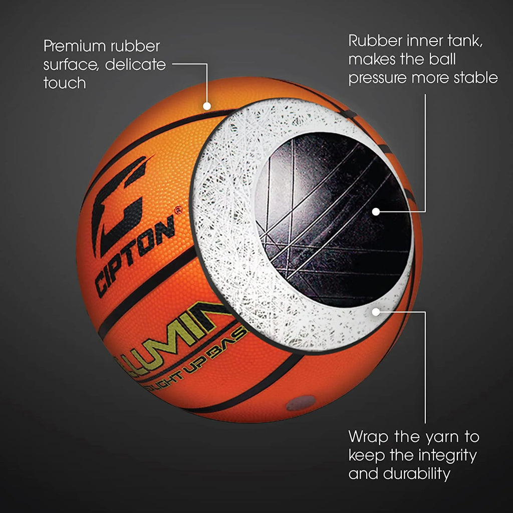 Light Up Youth Size 27.5 Inch Basketball W9612