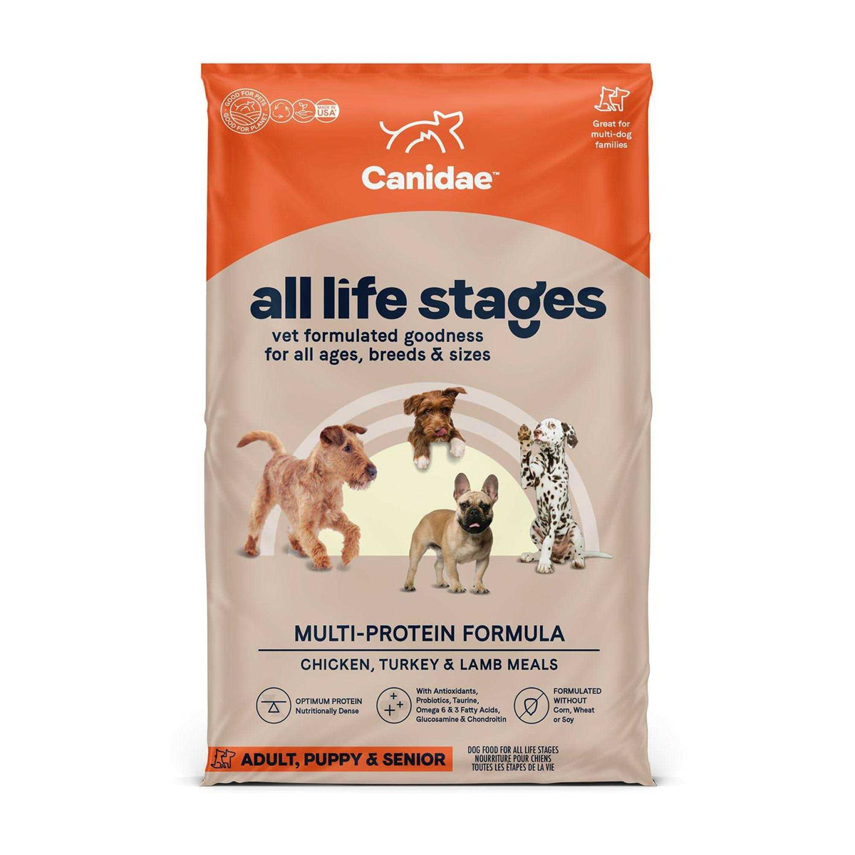Chicken Turkey Lamb Dry Dog Food D48408