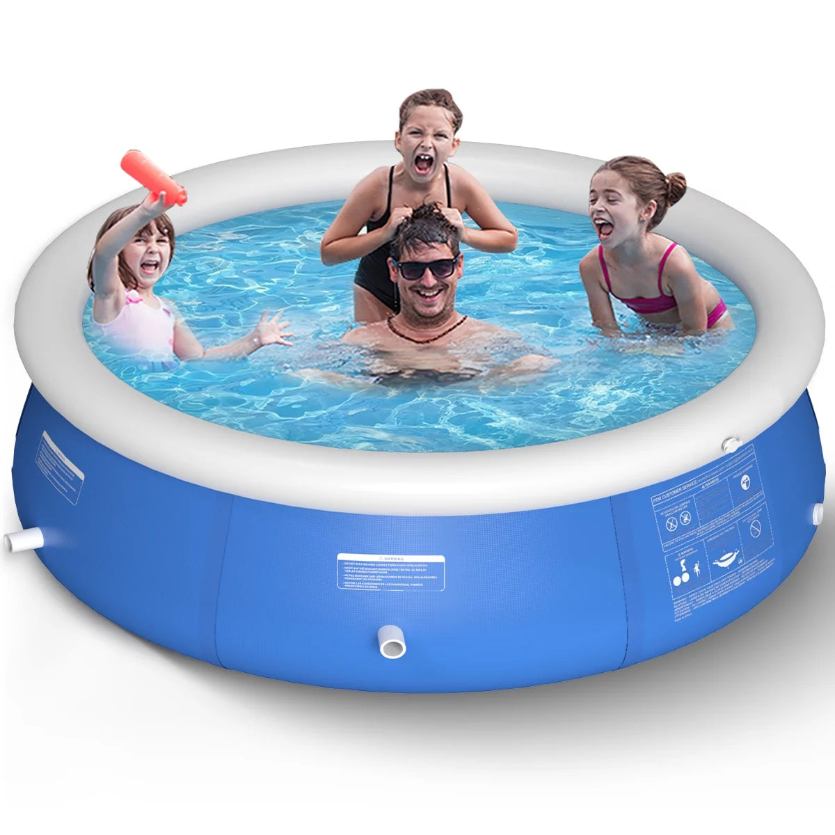 8' x 25 Easy Set Inflatable Swimming Pool N31142