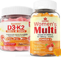 Sugar-Free Vitamin D3 K2 Multivitamin Gummies S151763