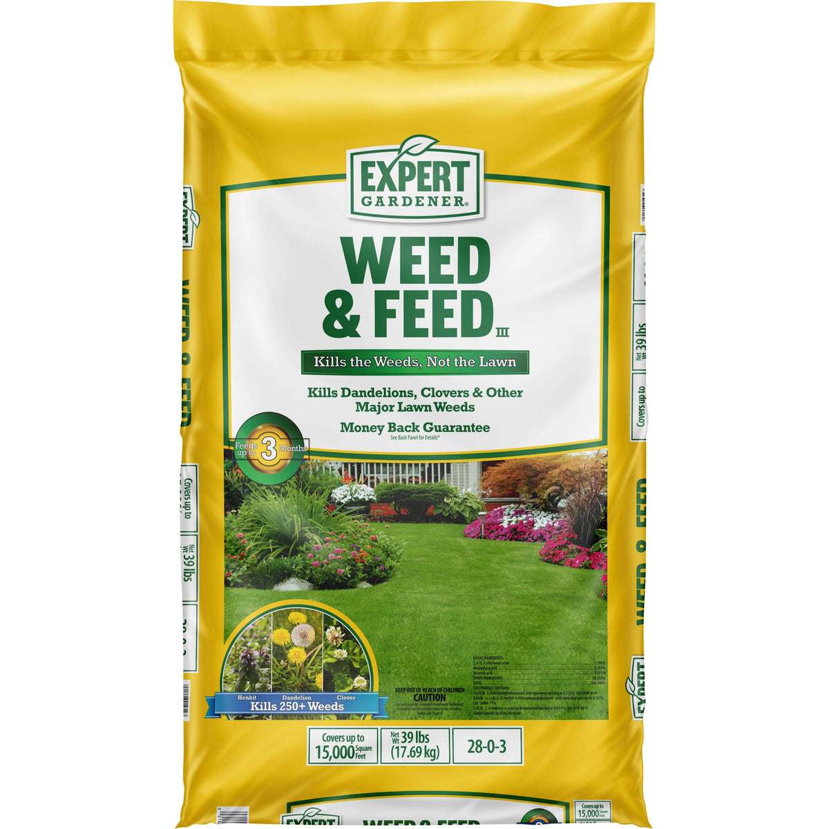 Weed and Feed Fertilizer 28-0-3, 13.2 lb W464276